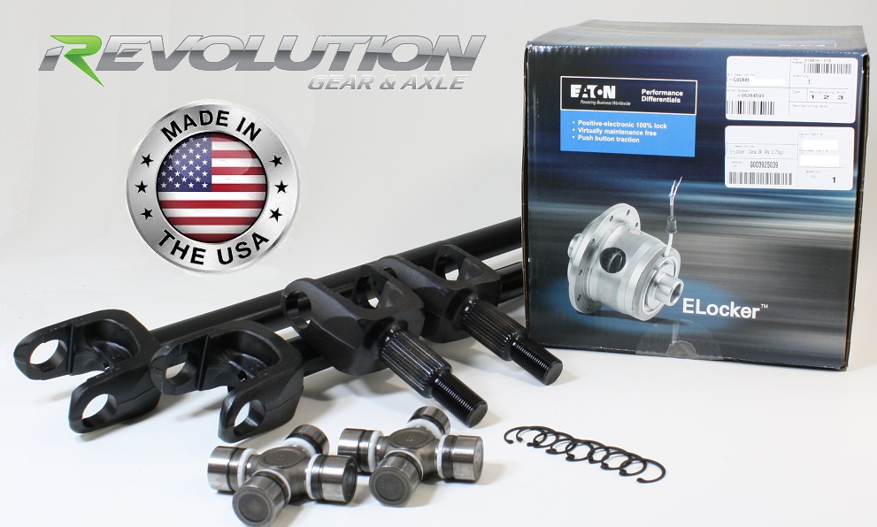 Super 30 Front Axle Kit W Eaton E Locker 30 Spline