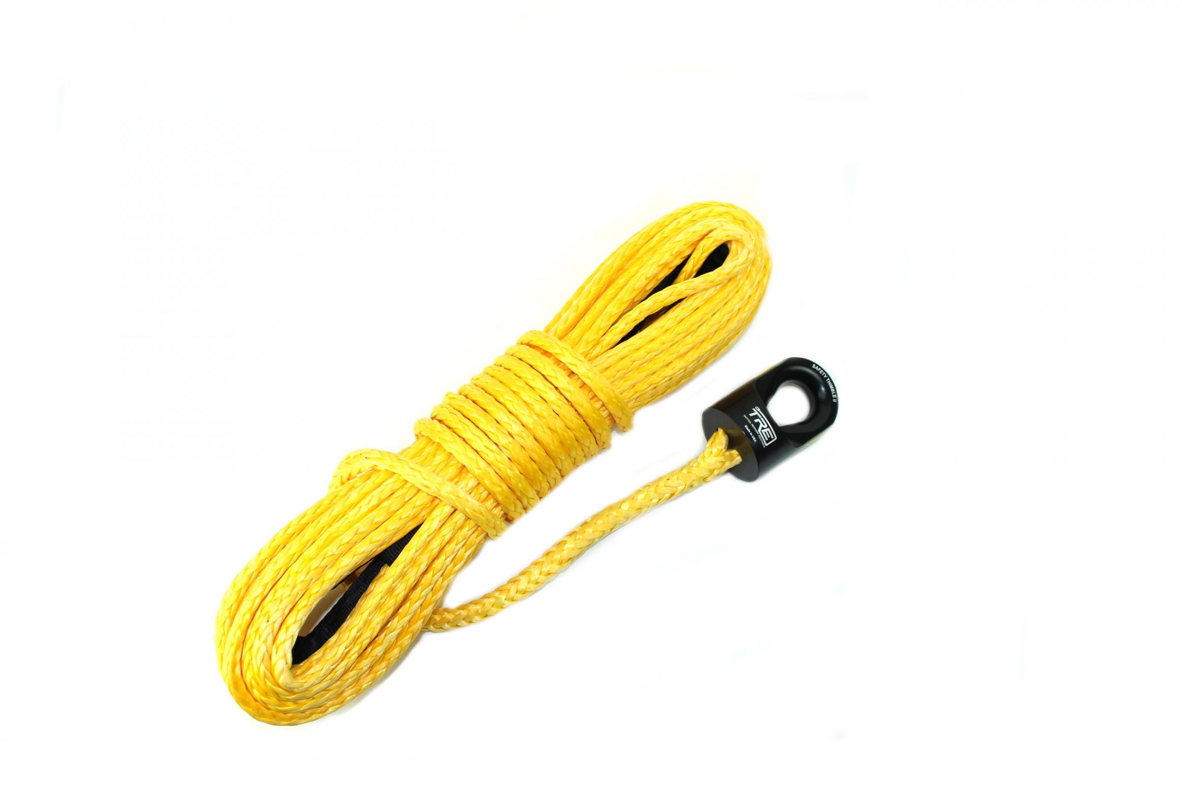 3/8 x 85 ft. Yellow Winch Rope -Tactical Recovery Equipment - 4LowParts